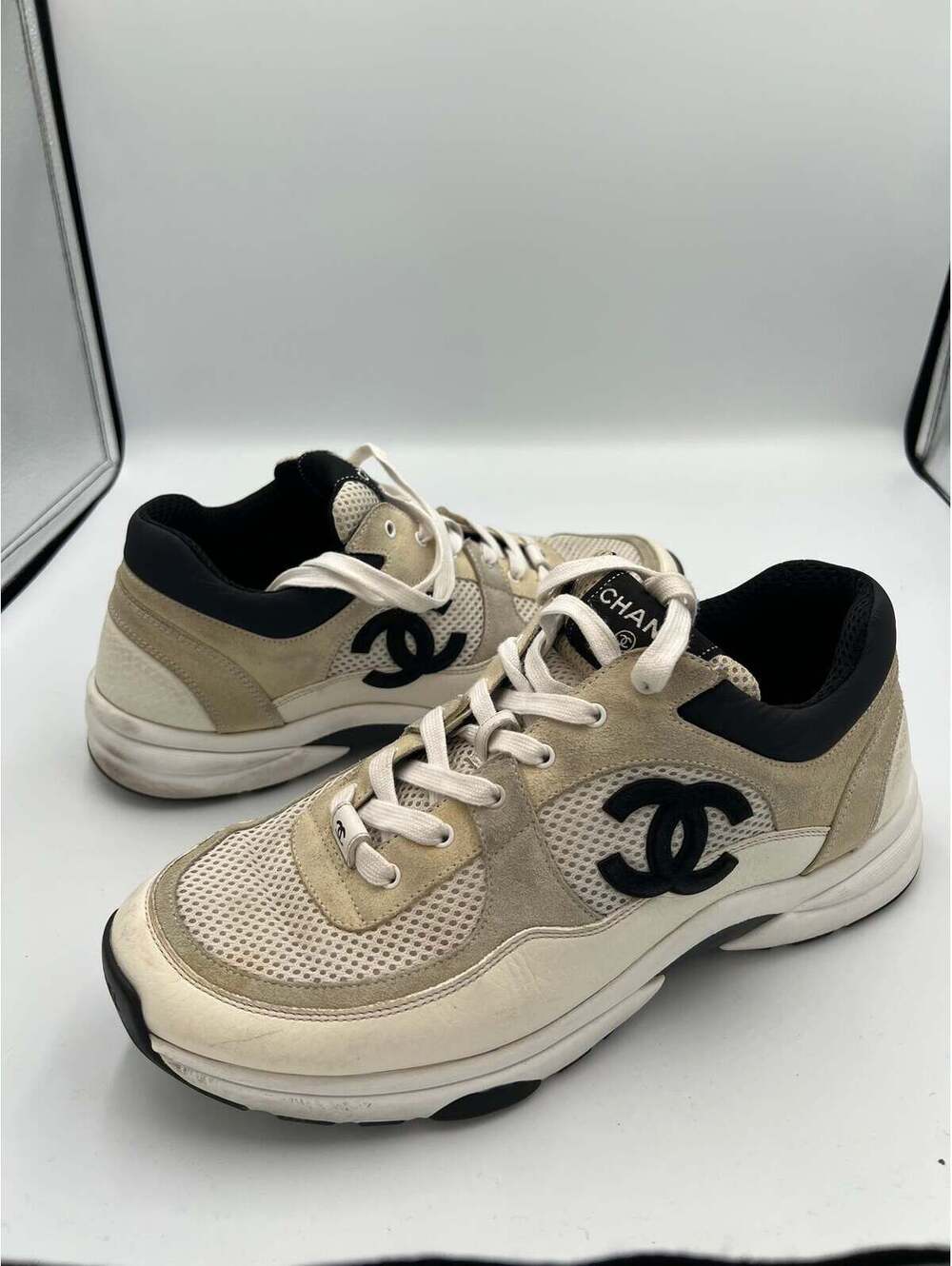 Chanel CC Runner Sneakers Size 43